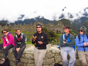 Final though of the day from Pedro, Machu Picchu, Trek Day 4 