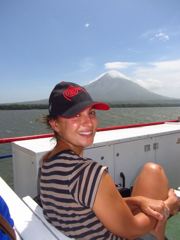 Ferry across Lake Nicaragua to Ometepe