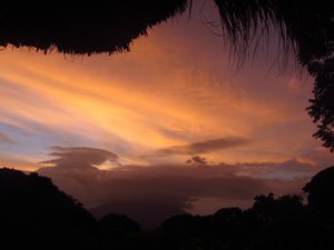 Sunset, Ometepe