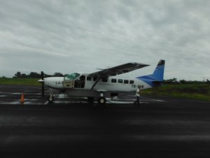 La Costena, our wee plane! 