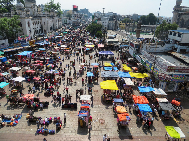 Laad Bazaar taken from Charminar