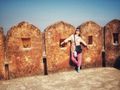 Ginny’s best Instagram Pose at Naigrah Fort