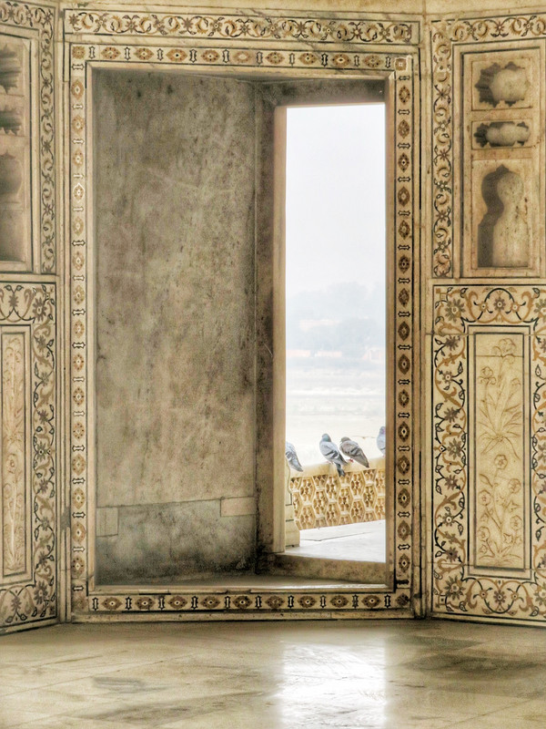 Inside Agra Fort