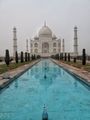 Classic view of the Taj Mahal.
