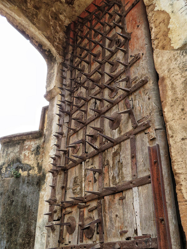 Orchha Fort Spiked Door