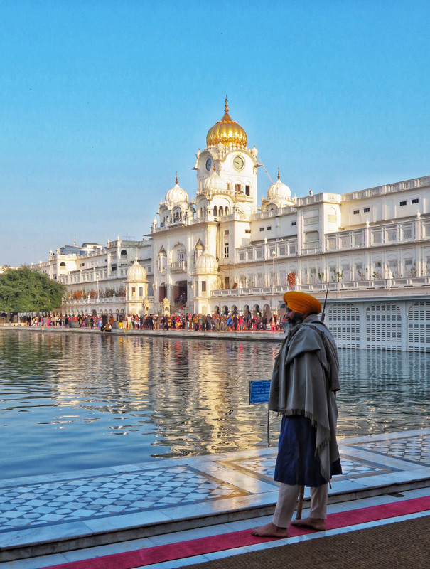 A Pilgrim at The Golden Temple