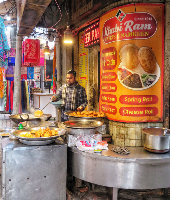 Street Food Stand in Amritsar