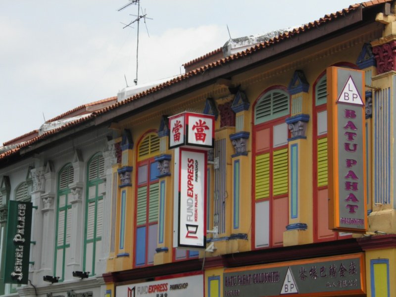Colourful shop fronts - Little India
