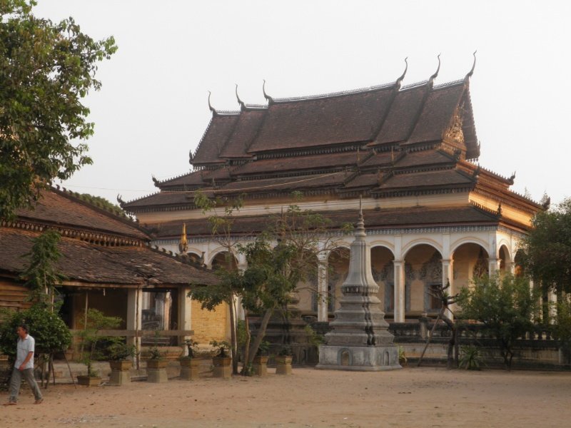 Inside Wat Bo's Grounds