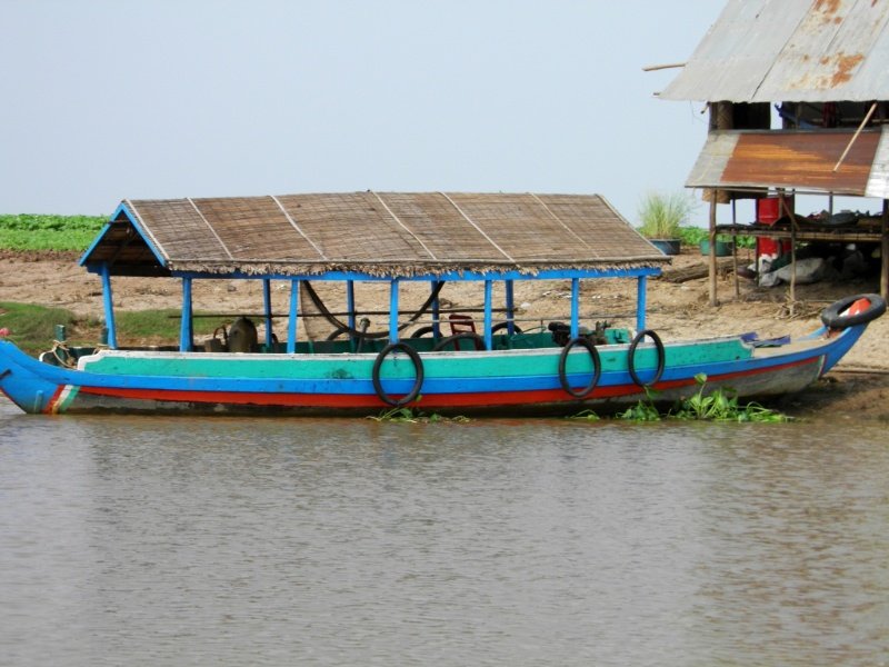 Brightly Painted Boat