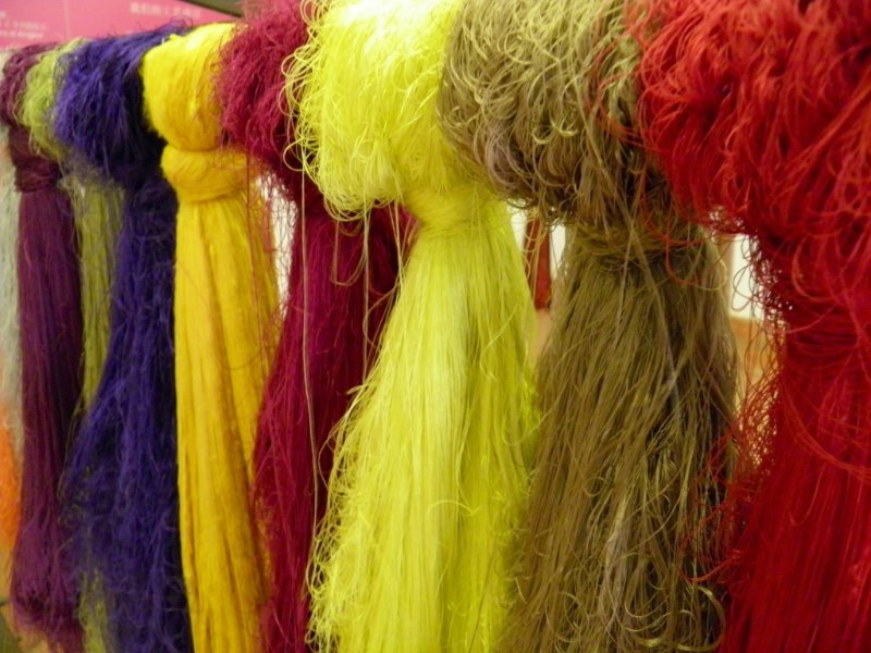 Vibrant Silk Colours