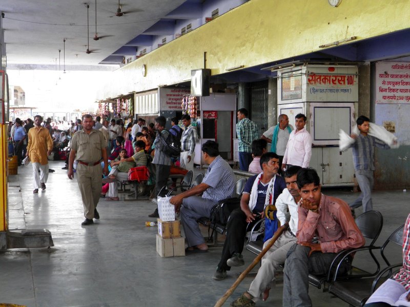 The Bharatpur Bus Station