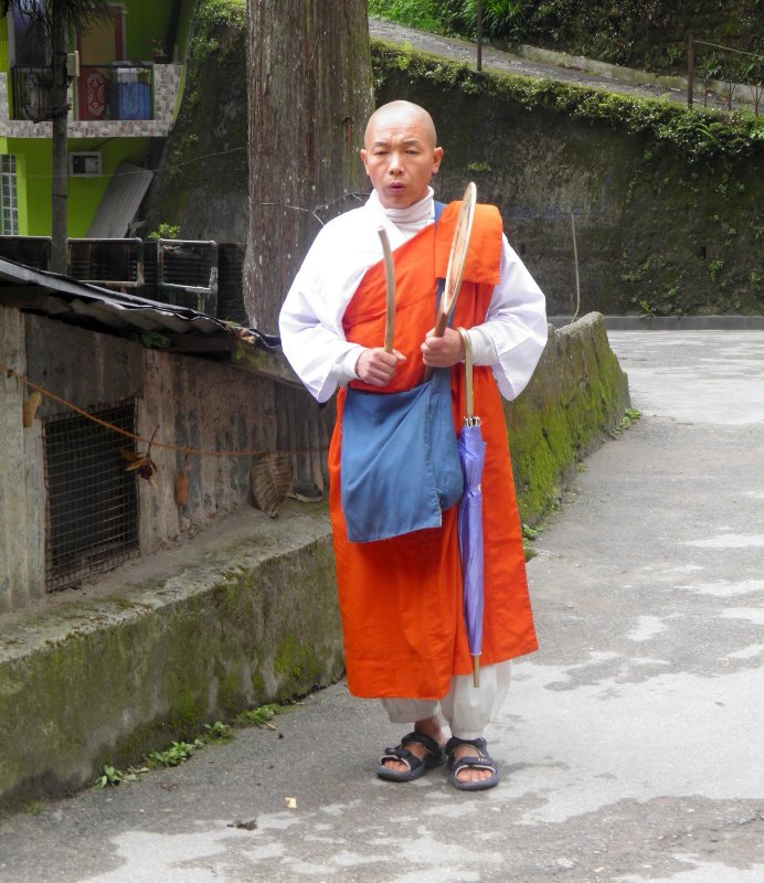 Monk On The Move