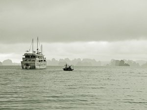 Storm Clouds Over Halong Bay