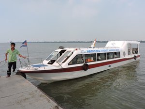 My transport down the Mekong River