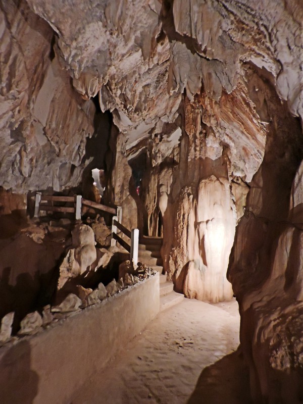 Inside Tham Chang Cave