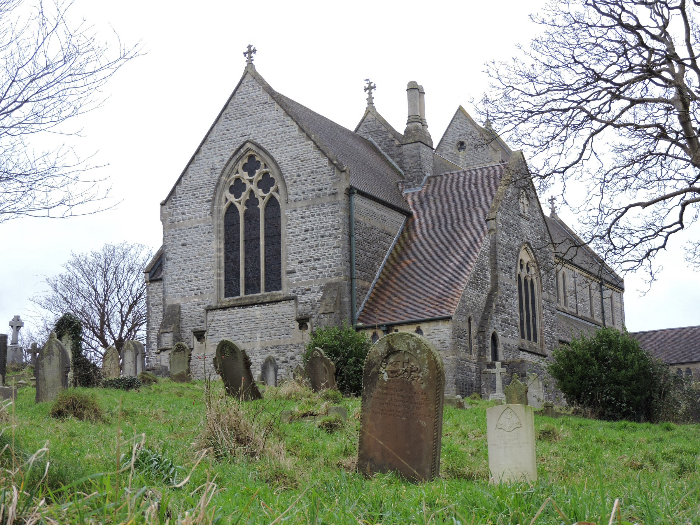 Old Church with Grave Stones | Photo