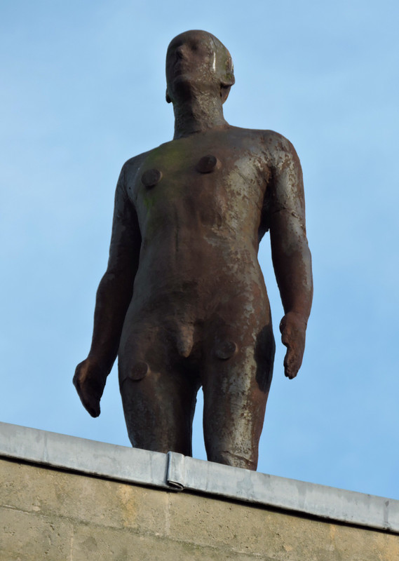 Nude Man Statue 