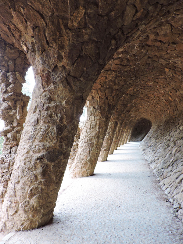 Park Guell -  Portico of The Washerwoman