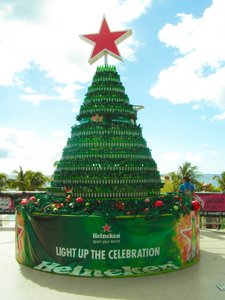 Christmas Beer Tree