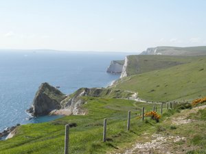 Beautiful walk from Durdle Door to Lulworth Cove