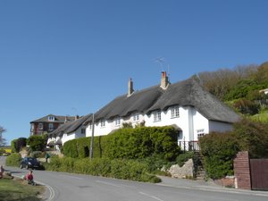Thatched cottages