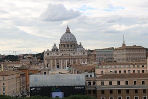 St. Peter's view from Castel Sant'Angelo