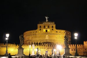 Castel Sant'Angelo at night