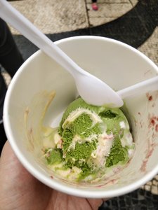 Green Tea ice cream