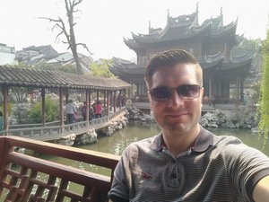Soaking up the atmosphere at Yu Gardens