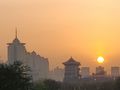 Sunset over Xi'an