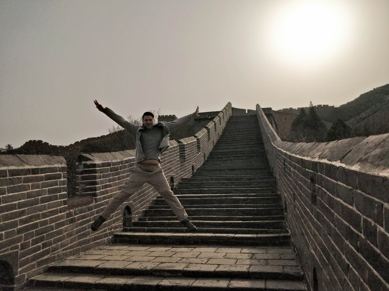 Jumping on a Great Wall