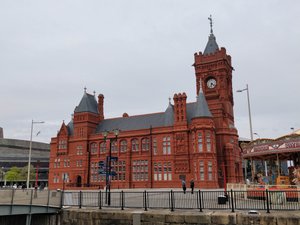 Pierhead building during the day