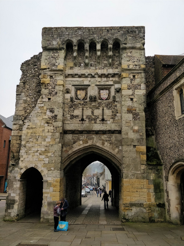 The original medieval gateway