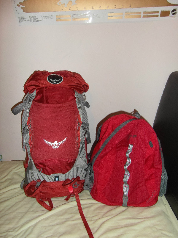 The backpacks