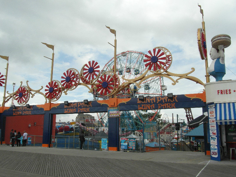 Theme park at Coney Island