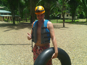 Me before Cave Tubing