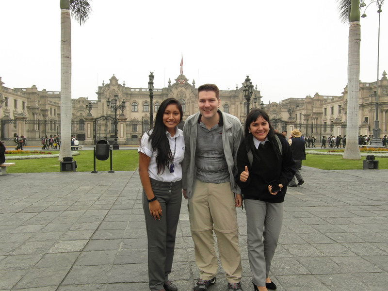 Peruvian Girls and myself