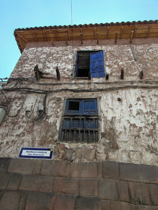 Very old Inca building