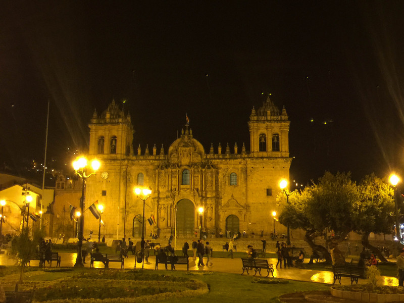 Cathedral of Santo Domingo at Night