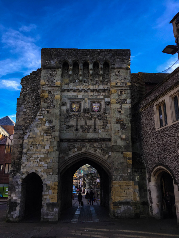 Winchester Castle remains