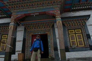 Me at Pisang Monastery