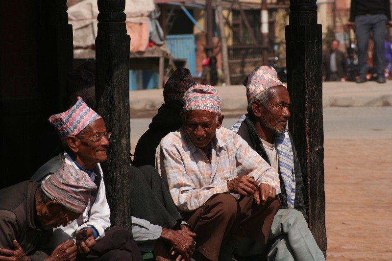 Bhaktapur locals