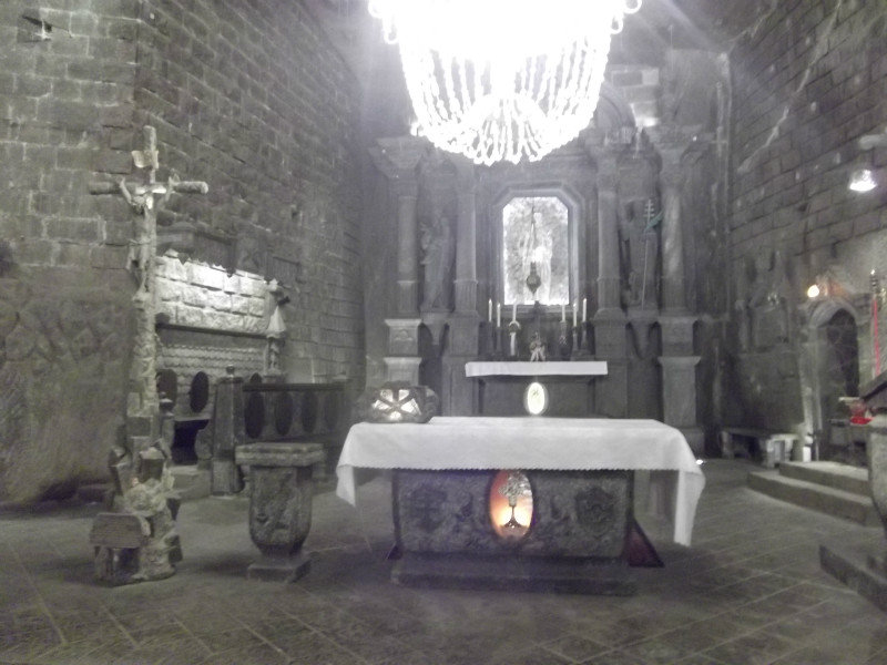 The altar still used