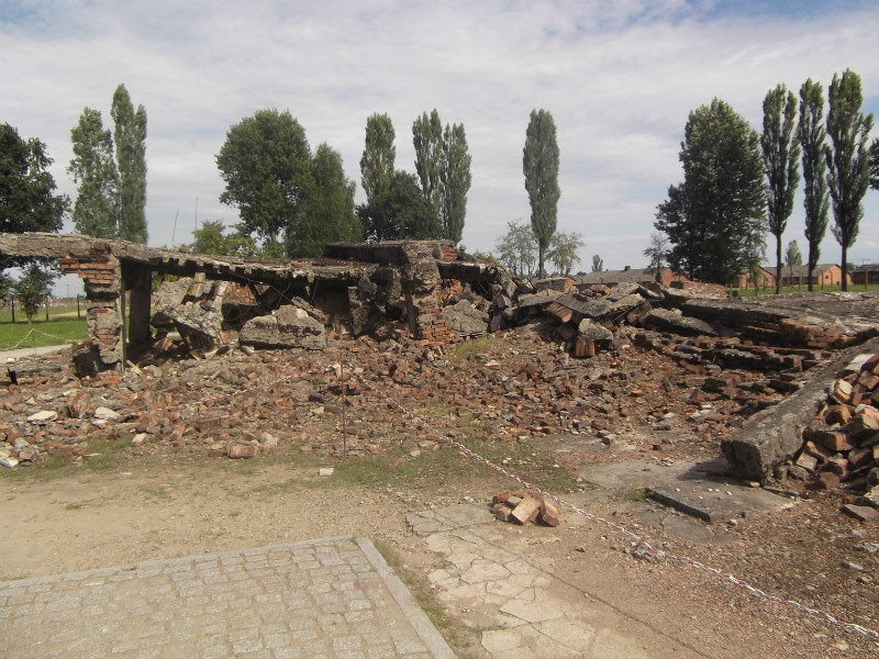 Crematorium ruins