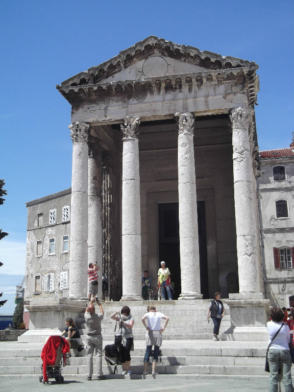 The temple of Augustus