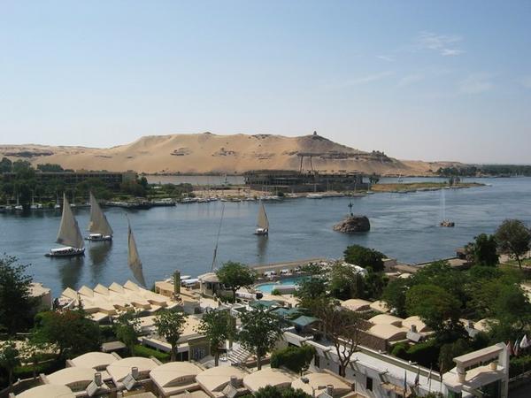 Feluccas on the Nile (aswan)