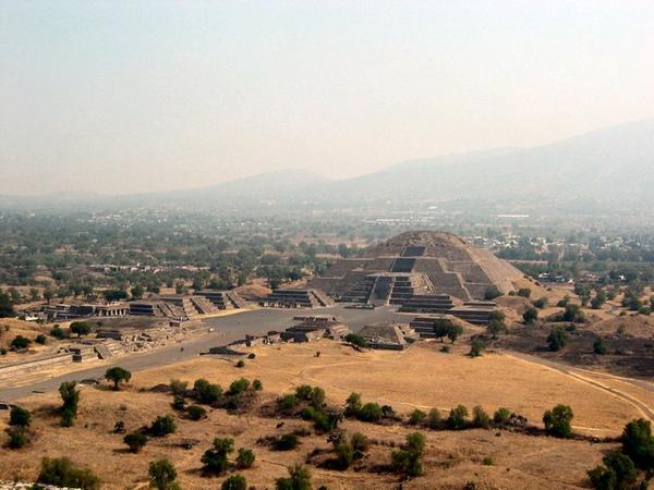 Pyramids at Teotihuacan, Mexico