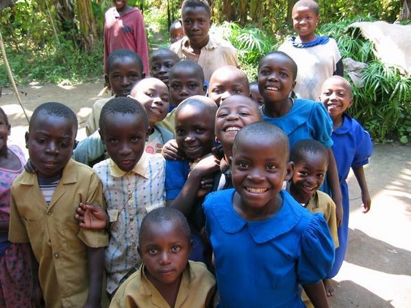 Kids at Gisenyi, Rwanda