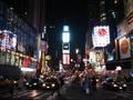 Times square at night